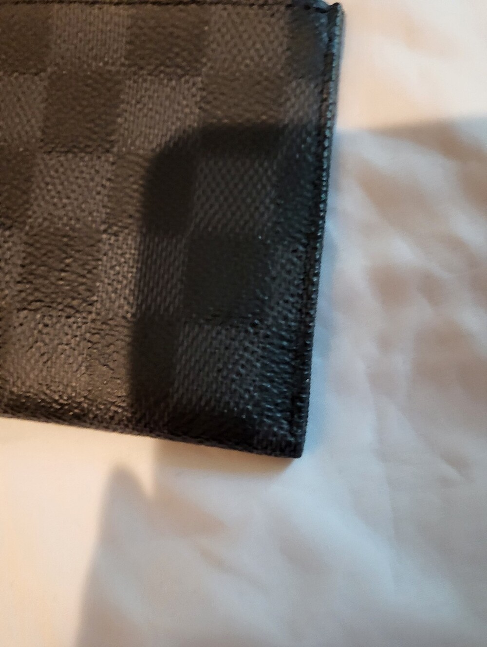 Louis Vuitton Damier Graphite Small Zip Wallet in Black and Gray - Picture 5 of 11